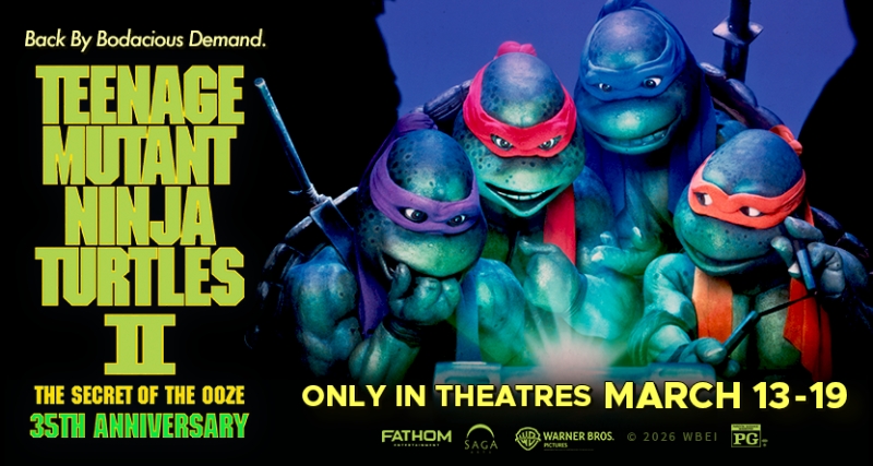 TMNT II: SECRET OF THE OOZE 35TH ANNIVERSARY