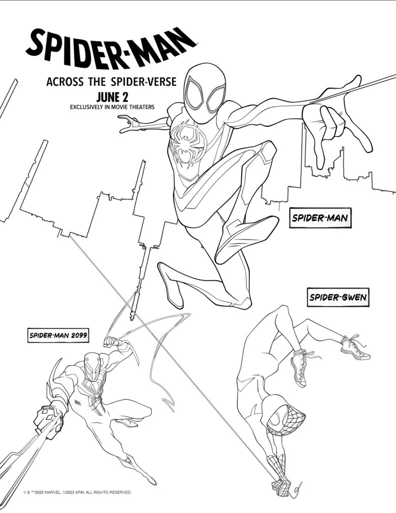 10 Spiderman Coloring Activity for Kids and Adults to Unleash Their Creativity